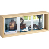 Walther design Bilderrahmen natur 3X 10x15 cm Galerierahmen Rustic