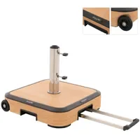 Doppler Rollsockel 50 kg Beton/Aluminium 51 x 16 x