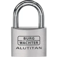 Burg Wächter Zylindervorhangschloss 770 HB 30 45 Schlosskörper-B.30mm Alu