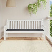 VidaXL Gartenbank-Auflage Anthrazit 180x50x3 cm Oxford-Gewebe