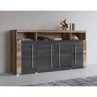INOSIGN Sideboard »Roger«, Breite 182 cm grau, Sideboards, 420511-0