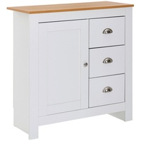 Wohnling Kommode, WL6.384 weiß 79,0 x 35,0 x 81,0
