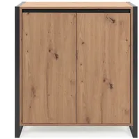 Finori Denver 88 x 80 cm Anthrazit / Eiche