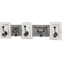Haku-Möbel Wandgarderobe Massivholz, Vintage, One Size