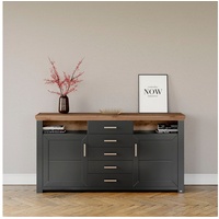 Set One by Musterring Sideboard York Dekor Graphit /