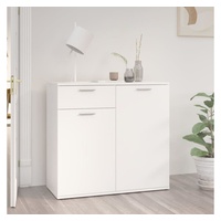 VidaXL Sideboard Weiß 80x36x75 cm Holzwerkstoff