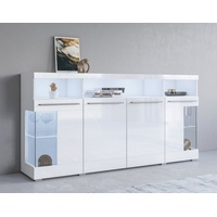 INOSIGN Sideboard »India,Breite 182cm, stilvolle Kommode mit Glastüren«,... Kombikommode