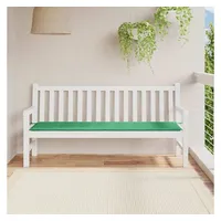 VidaXL Gartenbank-Auflage 180 x 50 x 3 cm grün