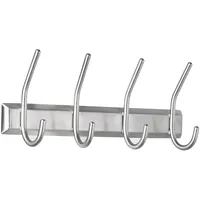 Alco Garderobenleiste 2841 13x7x31,5cm Metall Silber