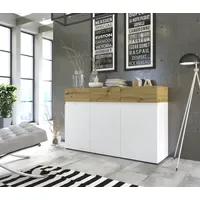 Home Affaire Sideboard HOME AFFAIRE "Rimini", weiß (weiß, eichefarben
