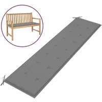 VidaXL Bankauflage 200 x 50 x 4 cm grau