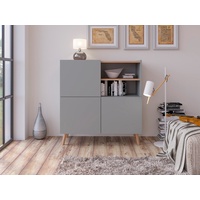 INOSIGN Highboard »Scandi«, grau