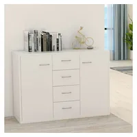 VidaXL Sideboard Weiß 88x30x65 cm Holzwerkstoff