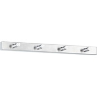 Zack ACCOLO Garderobenleiste, 4 Haken, Edelstahl