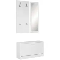 Wohnling Wandgarderobe Jana Weiß