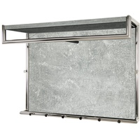 Haku-Möbel Wandgarderobe (BHT 80x60x30 cm HAKU Möbel