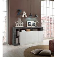 INOSIGN Sideboard »Hamburg«, Breite 184 cm, grau
