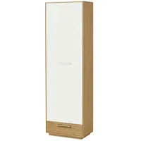 VOSS MÖBEL Loveno Dielenschrank 60x37x193 weiß