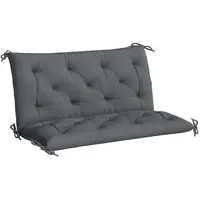 Outsunny Bankauflage 98 x 100 x 8 cm grau