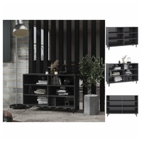 VidaXL Sideboard Hochglanz-Grau 103,5x35x70 cm Holzwerkstoff
