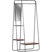 GUTMANN FACTORY »Dresscode« grau (anthrazit), B:90cm H:180cm T:40cm, Massivholz,