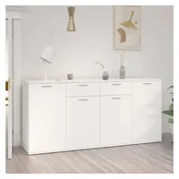 VidaXL Sideboard 160 x 75 x 36 cm weiß