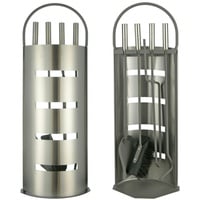 Hi Kamin Garnitur Besteck Set 5-teilig Edelstahl Ofen Reinigungs