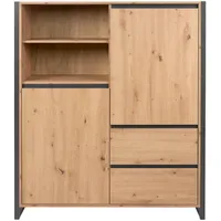 Möbel Boss Highboard 120 x 140 x 40 cm