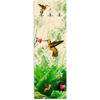 Artland Garderobenleiste »Kolibri«, teilmontiert, grün