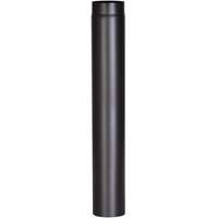 FireFix Ofenrohr R150/1 15 x 100 cm schwarz
