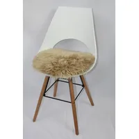 Heitmann-Felle Stuhlkissen Lamm 45 x 45 cm Beige