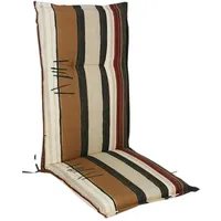 Buri Hochlehner Auflage 123x50cm Polsterauflage Stuhlkissen Sesselauflage Sitzpolster