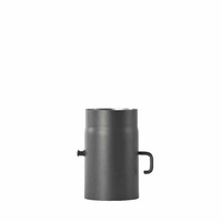 FireFix Ofenrohr 150 mm schwarz R150/2D