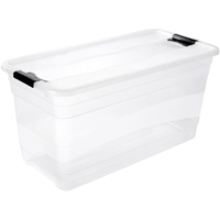 KEEEPER Aufbewahrungsbox mit Deckel, Schiebeverschluss,