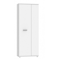 Forte NET106 Schrank 70, Schuhschrank Garderobenschrank, Abstellraum, Drehtürenschrank, 2-türig