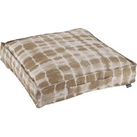 H.O.C.K. Palettenkissen »Badu Batik Midnight Outdoor« Matratzenkissen beige