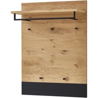 Woodford Garderobenpaneel , holzfarben , Holzwerkstoff , Maße (cm):