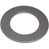 Justus Rosette mit Klemmschellen | Grau