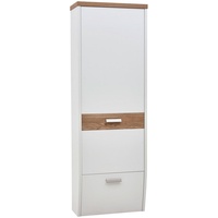 DIETER KNOLL Garderobenschrank Dieter Knoll Collection, Weiß, Eiche, Holzwerkstoff,
