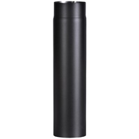 FireFix Ofenrohr Ø 130 mm, 50 cm, schwarz