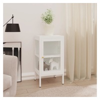 VidaXL Sideboard 38x35x70 cm Metall und Glas