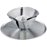 FireFix Kaminlochdeckel mit Spreiztrichter, verstellbar bis ø 160 mm