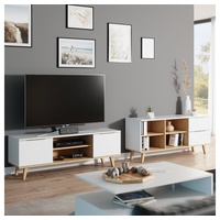 Vicco Kommode Nautica Sideboard weiß Eiche Anrichte Schrank Schublade