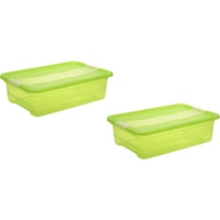 KEEEPER »cornelia«, (Set, 2 St.), Aufbewahrungsbox, 28 L, mit