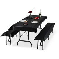 Relaxdays Bierzeltgarnitur Auflage 250 x 100 x 5 cm