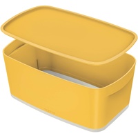 Leitz Aufbewahrungsbox Cosy Klein mit Deckel, Gelb,