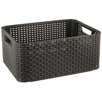 Curver M Aufbewahrungsbox, Polypropylene, grau, 38.6 x 28.7 x