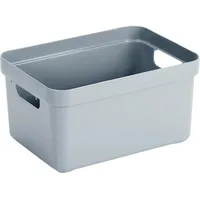 SUNWARE Aufbewahrungsbox Sigma Home 13 l Blaugrau