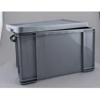 Really Useful Box Aufbewahrungsbox 84,0 l silber 71,0 x