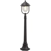 Konstsmide Wegeleuchte Aluminium 24x24x118 cm 1x75W schwarz